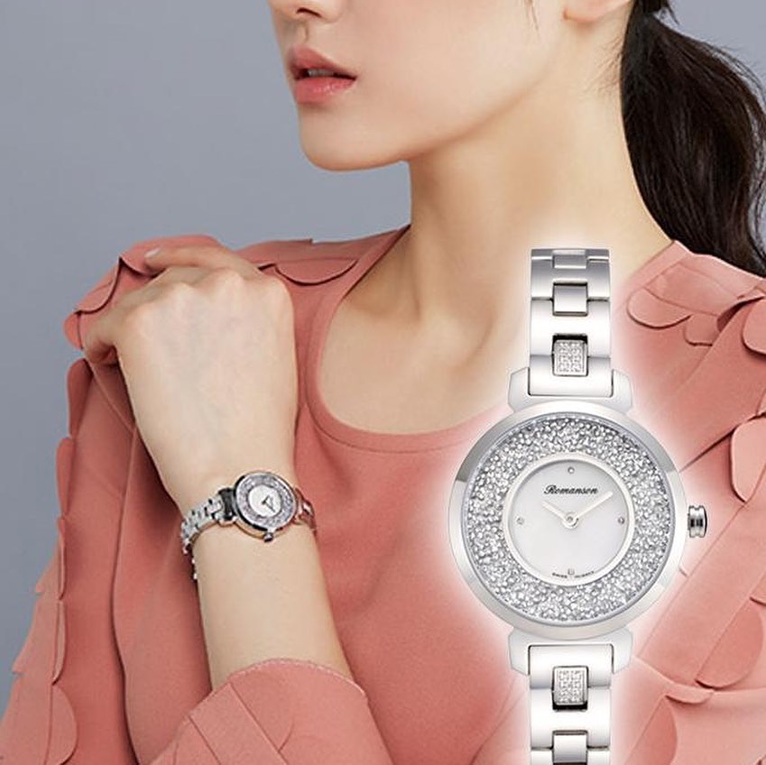 ساعت مچی زنانه برند رومانسون مدل RM6A36QLWWM1R1