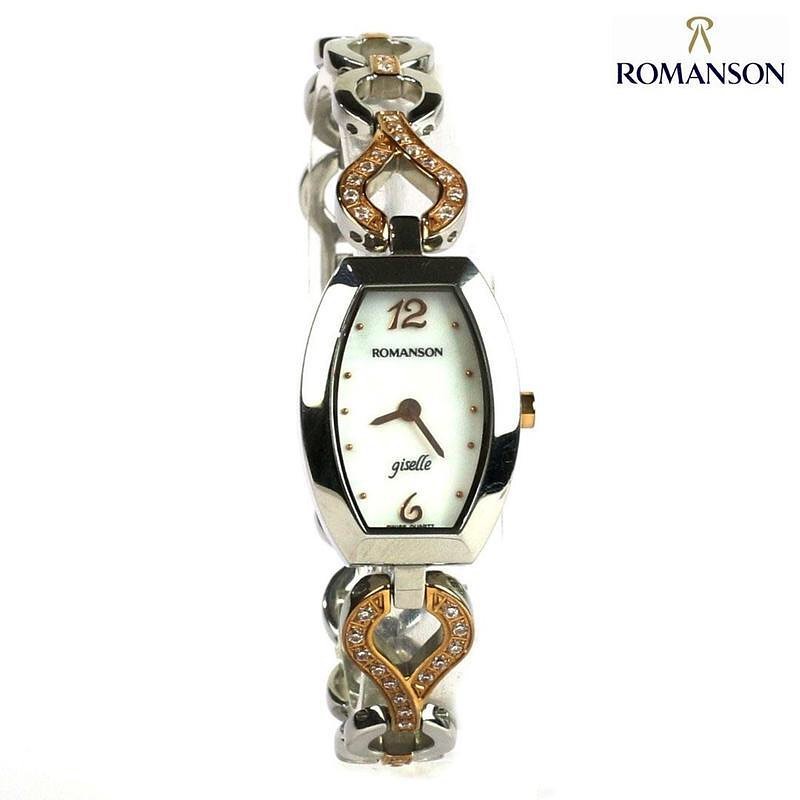 ساعت مچی زنانه برند رومانسون مدل RM9238QL1JM16R