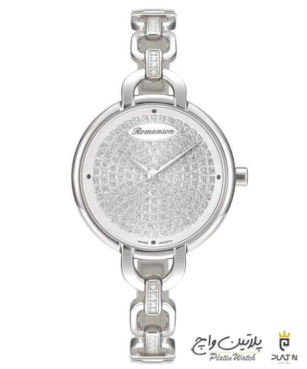 ساعت مچی زنانه برند رومانسون مدل RM8A14QLWWASR1-W