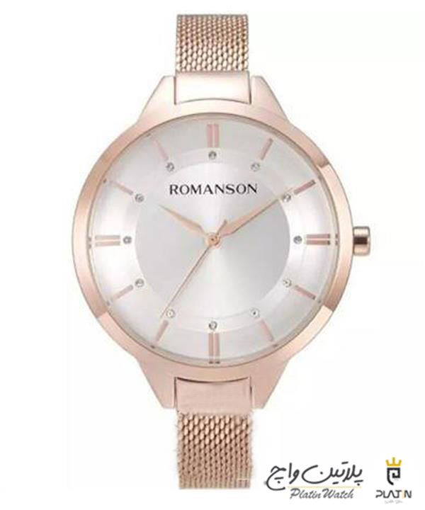 ساعت مچی زنانه برند رومانسون مدل RM8A28LLRRAS6R-W