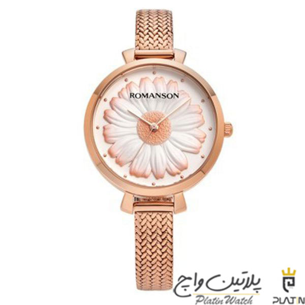ساعت مچی زنانه برند رومانسون مدل RM9A23LLRRAC6R-RG