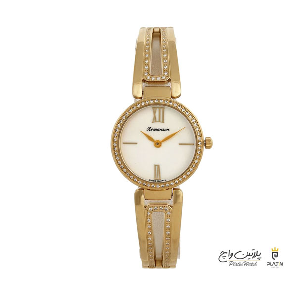 ساعت مچی عقربه ای زنانه رومانسون مدل RM7A02QLGGM1R1