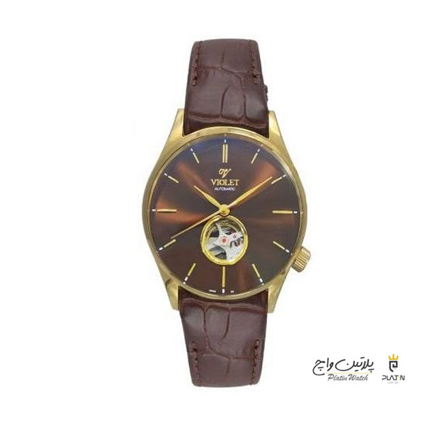 ست ساعت مچی عقربه ای زنانه و مردانه ویولت (Violet) مدل 0483/2