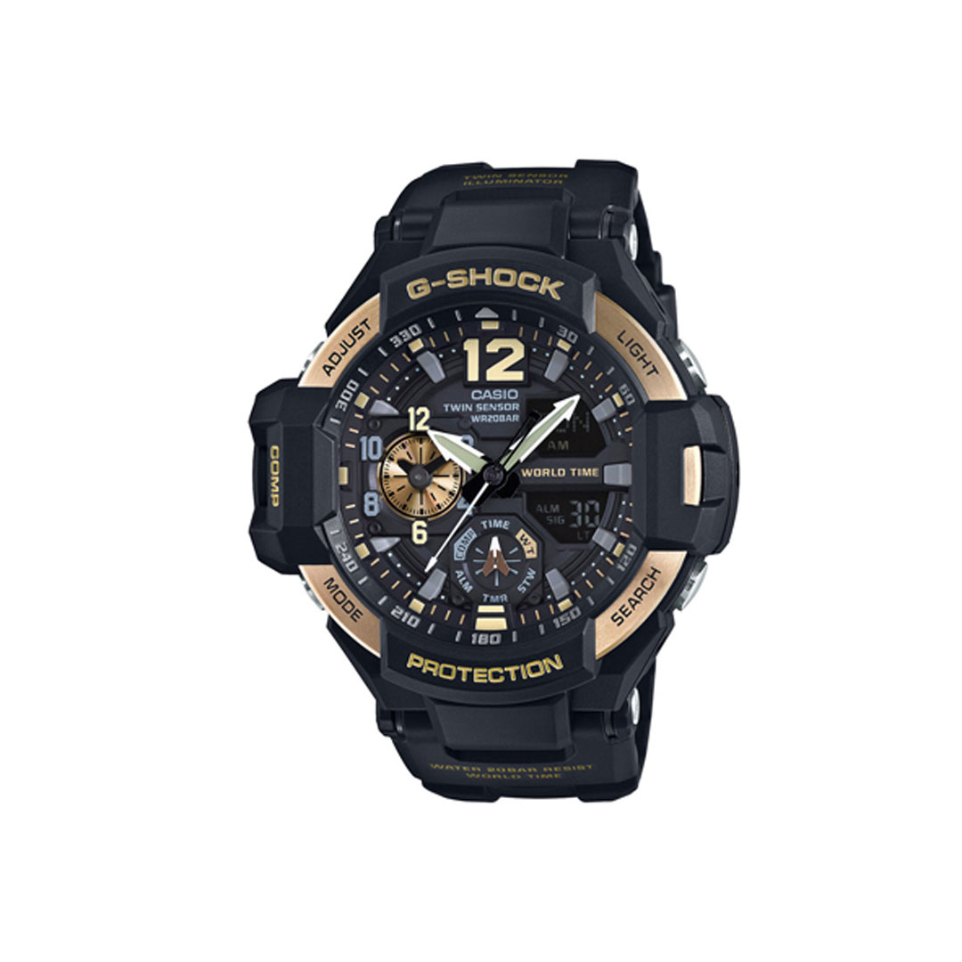 ساعت مچی عقربه ای مردانه برند کاسیو مدل GA-1100-9GDR