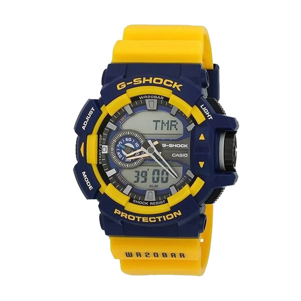 ساعت مچی عقربه ای مردانه برند کاسیو سری جی شاک مدل GA-400-9BDR