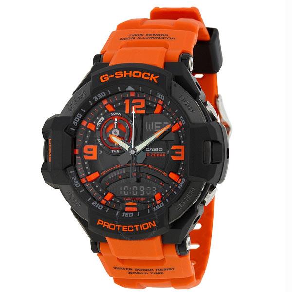 ساعت مچی عقربه ای مردانه برند کاسیو مدل GA-1000-4ADR