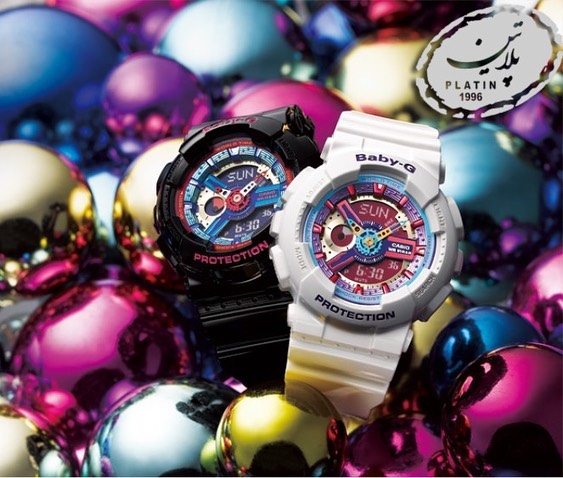 ساعت مچی زنانه سری BABY-G کاسیو مدل BA110BC-2ADR