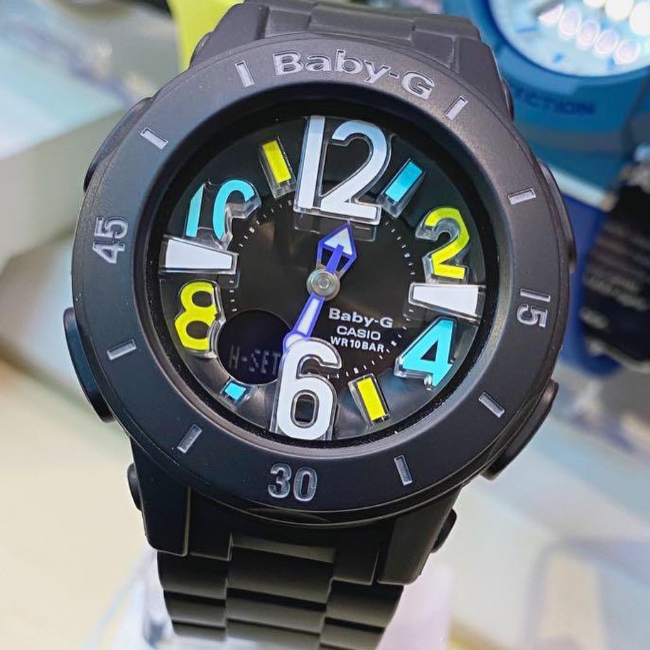 ساعت مچی عقربه ای زنانه برند کاسیو مدل BGA-171-1BDR